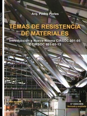 cover image of Temas de resistencia de materiales
